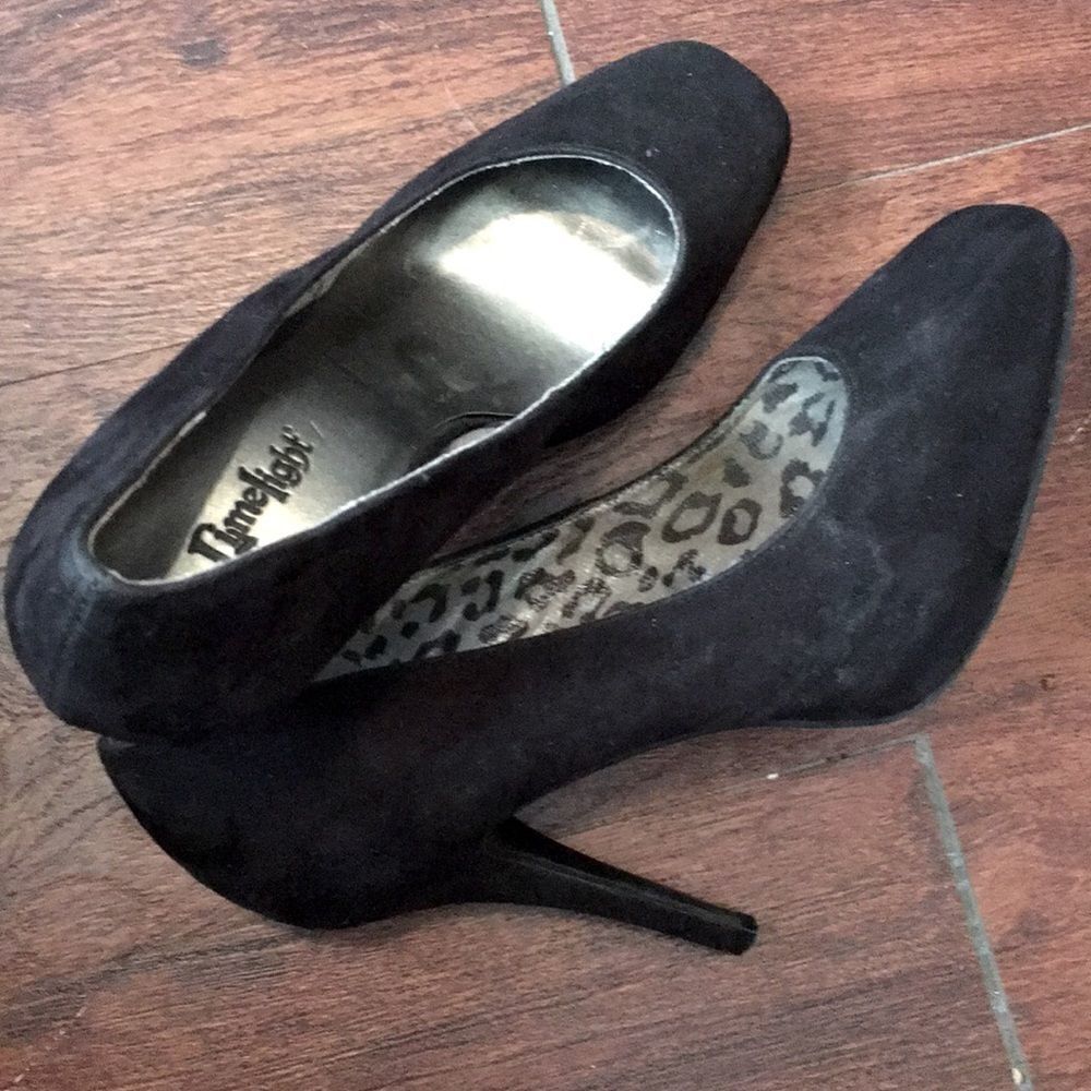 Vintage Limelight vegan stiletto 10